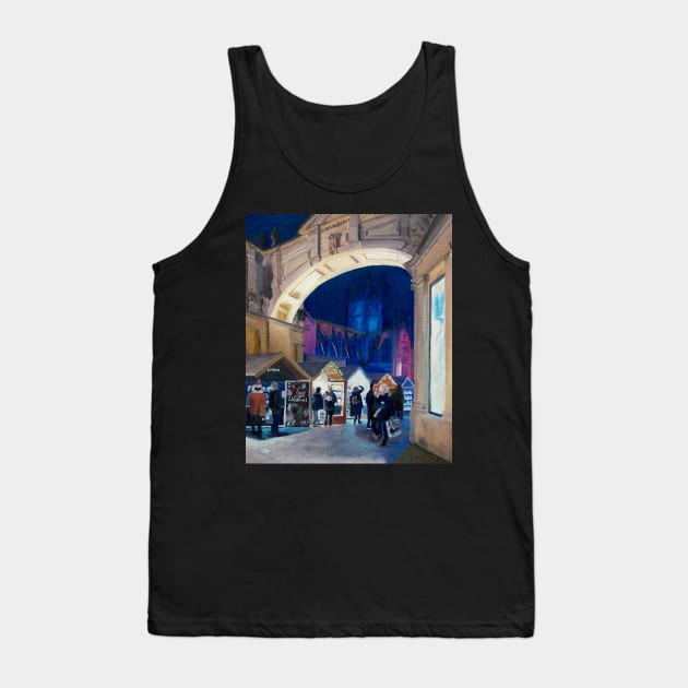 Bath christmas market 2 Tank Top by richardpaul